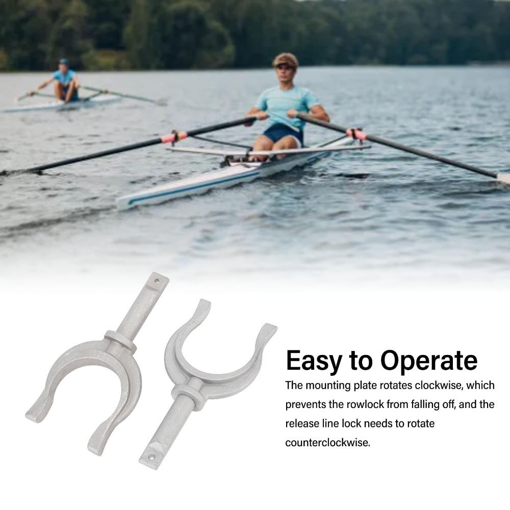 2 шт. Алюминиевые боковые уключины, уключины для весел, лодочные уключины, портативные гнездовые кронштейны, каноэ