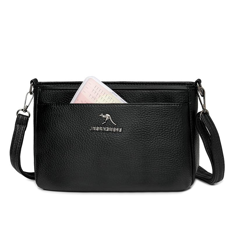 Сумка среднего возраста, женская сумка через плечо, многослойная сумка для матери