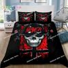Постельное белье Slayer Heavy Metal Band Комплект Single Twin Full Queen King Size Постельное белье для спальни взрослого и ребенка 3D-печать Череп Постельное белье Подарок