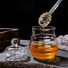 С ковшом и крышкой банка для меда контейнер для хранения меда для свадьбы вечеринки офиса кухни дома