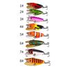 with Two Metal Spoon Bee Crankbait Lure Bumblebee Fishing Lure Bee-Shaped Fishing Bait  Fly Fishing