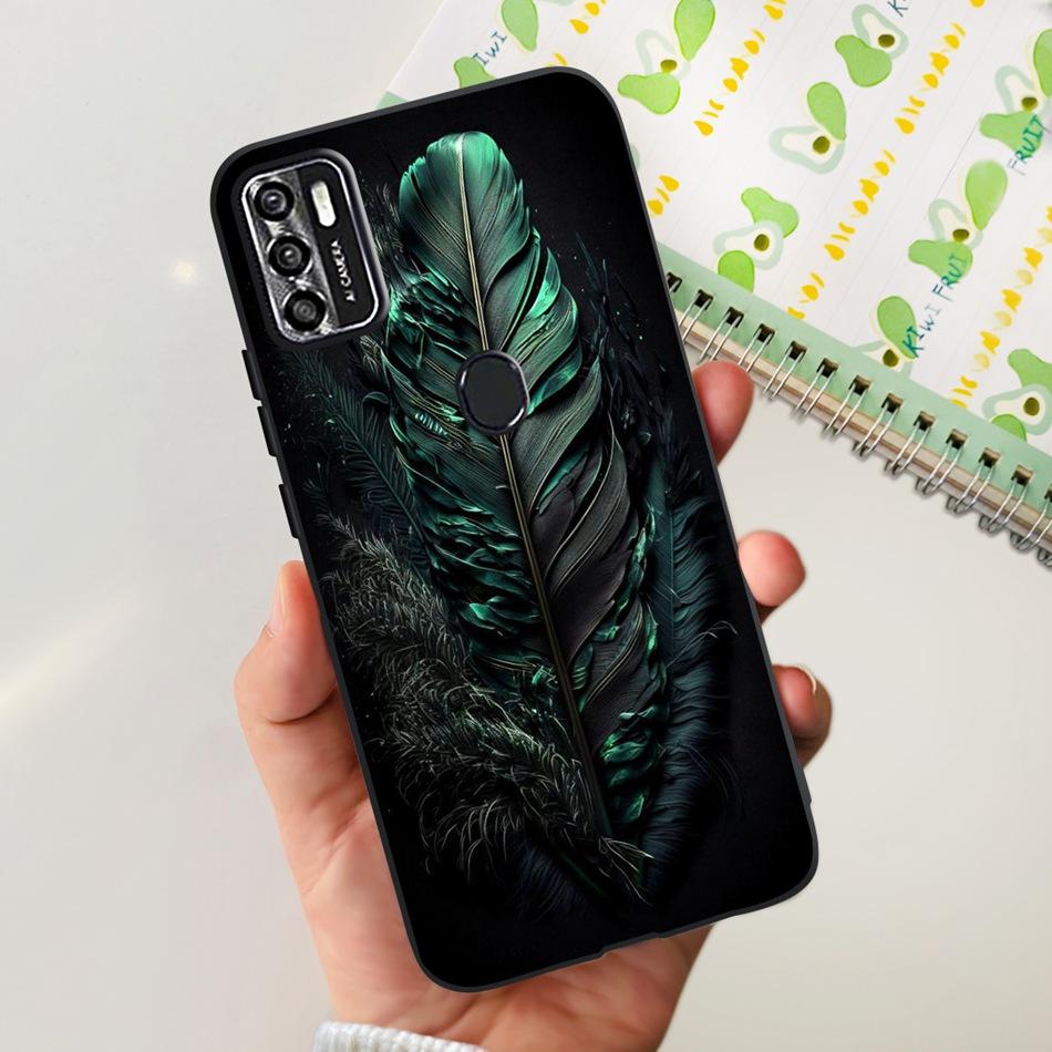 Для ZTE Blade A7s 2020 Чехол Zte A7020 Blade A7s 2020 Модный Крутой Рисунок Черный Силиконовый Мягкий Чехлы для Телефона