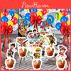 Supplies Patrols Paw Tableware Balloons Banner Cupcake Toppers Birthday Kids