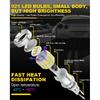 Xenon White 921 W16W Led Bulbs Canbus Error Free For Reverse Lights,912 T15 921 Back Up Lights,Replacement Bulb For 3rd Brake Lights,Interior Dome