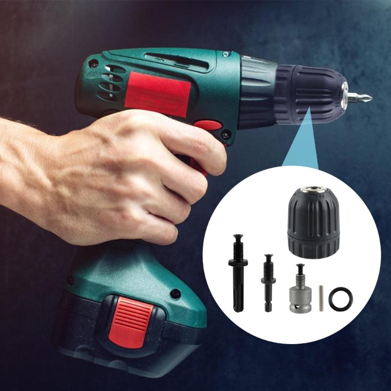 Набор из 6 шт. головок для гайковерта, вместимость 0,8-10 мм, простая установка для механиков-энтузиастов, резьба 3/8-20UNF