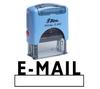 E-MAIL Self Inking Rubber Stamp Office Stationary Custom Shiny Stamp