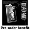 Предзаказ 8-го мини-альбома Xdinary Heroes DEAD AND Брелок с иллюстрацией ver. и почта