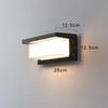 Уличный светодиодный настенный светильник IP65 Водонепроницаемый алюминиевый настенный светильник для дома, лестницы, спальни, прикроватного освещения сада, коридора