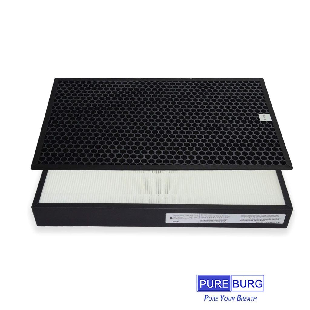 Фильтр PUREBURG, совместимый с пылевым фильтром Panasonic Air, совместимым с очистителем воздуха F-ZXJL40 F-ZXJ40 F-VXT40-S, продукт F-ZXJL40, сбор/дезодорирование
