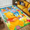 Personalized Name Winnie Pooh Living Room Non-Slip Area Rug Soft Carpet for Bedroom Kids Playroom Sofa Office Home Decor Doormat