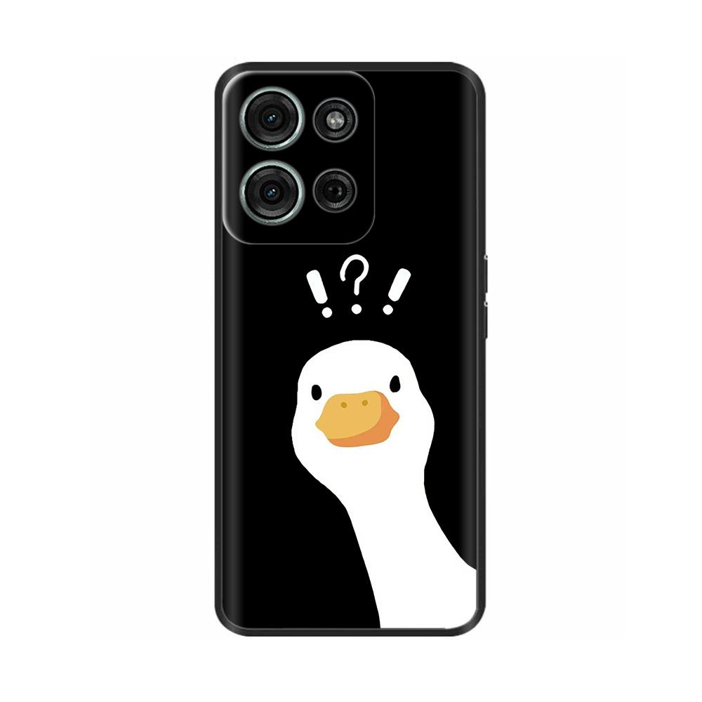 Для Motorola Moto G75 Чехол для Moto G35 G55 G15 Милые Расписные Мягкие Чехлы Задняя Крышка Телефона Для Motorola Moto G75 5G MotoG75 Fundas