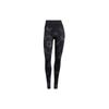 Marimekko Print Fitness Training Long Pants Women Bottoms Black HA3377