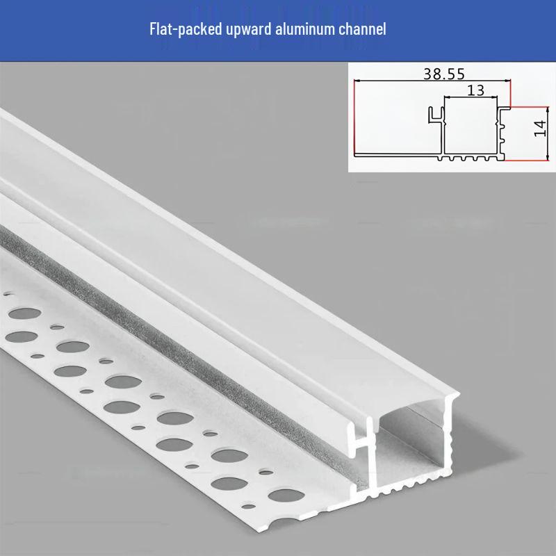 Upward Luminous Line Ceiling Lamp for Living Room
