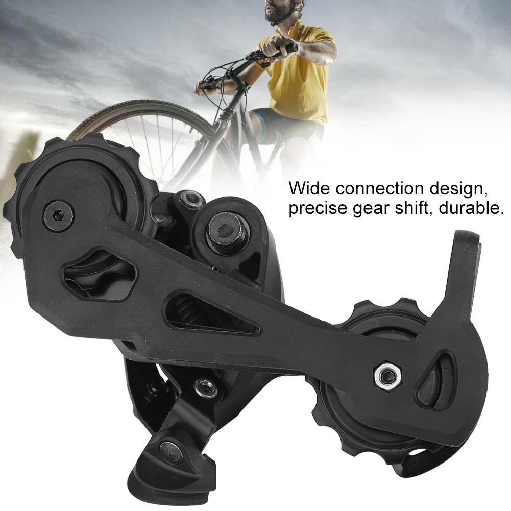 Качественный алюминиевый сплав горный велосипед переключатель скоростей велосипедный аксессуар изменение скорости черный
