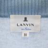 LANVIN en Bleu knit Zip jacket 50 light blue Men's Used