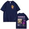 Singer MORA MICRODOSIS Tour 2025 Album Merch T Shirt Unisex Women Fashion Pop Music TShirt Vintage Oversized Short Sleeve TShirts
