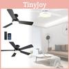 Потолочный светильник с вентилятором, бесшумная работа, товары для детской, дома, спальни, жилого пространства