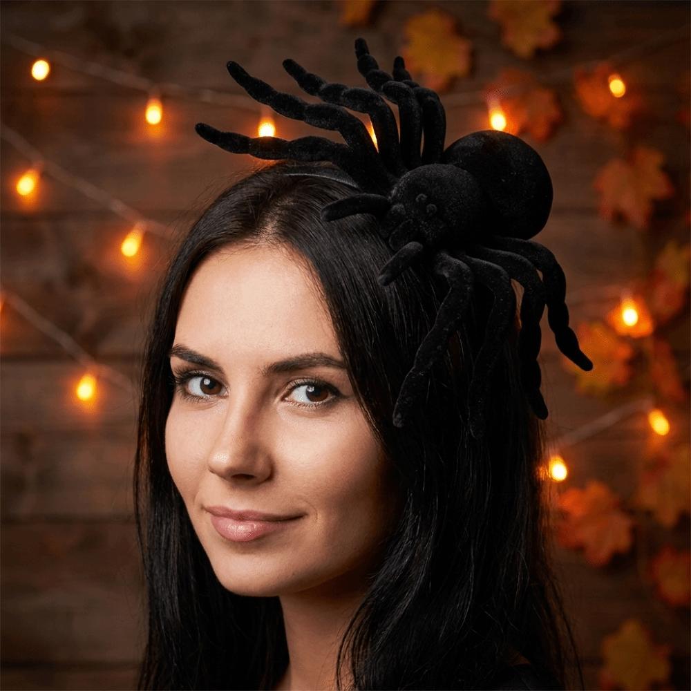 Cartoon Spider Headband Animal Halloween Hairbands Creative Women Hair Hoop Girl