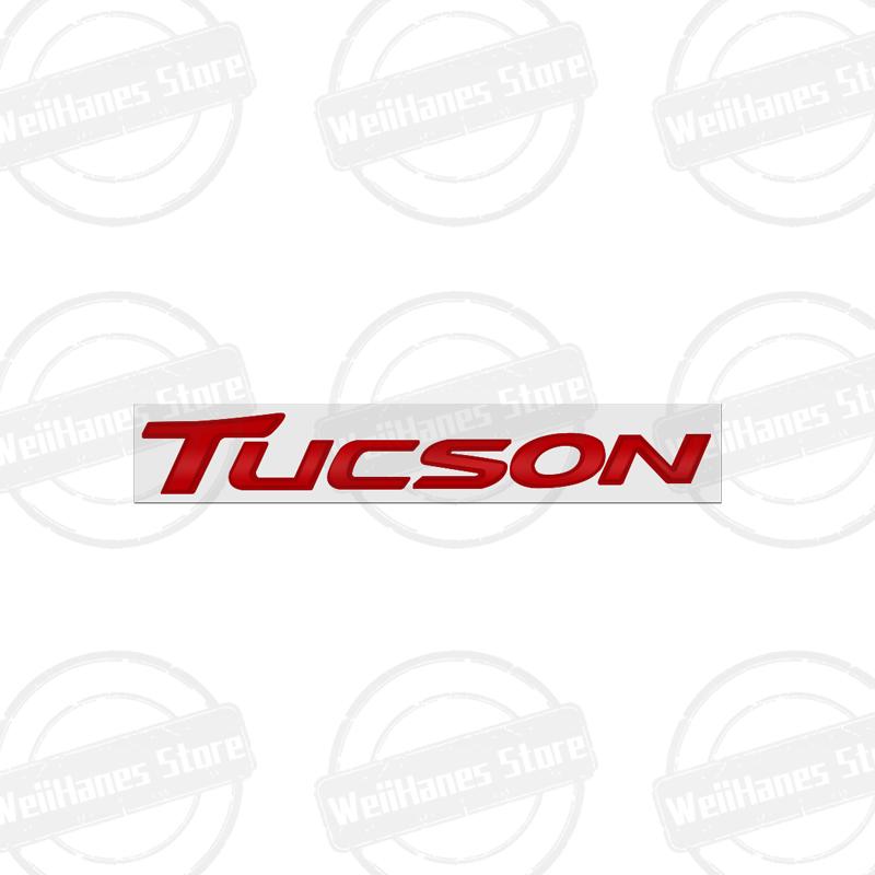 1 шт. ABS 3D Для Tucson Логотип Наклейка на капот автомобиля Буквенный логотип Наклейка на кузов заднего багажника автомобиля Эмблема Аксессуары