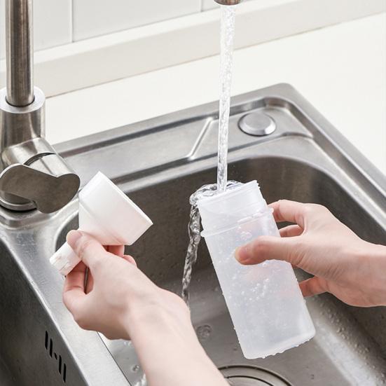 Modern Squeeze Dustproof Dispenser Convenient Transparent