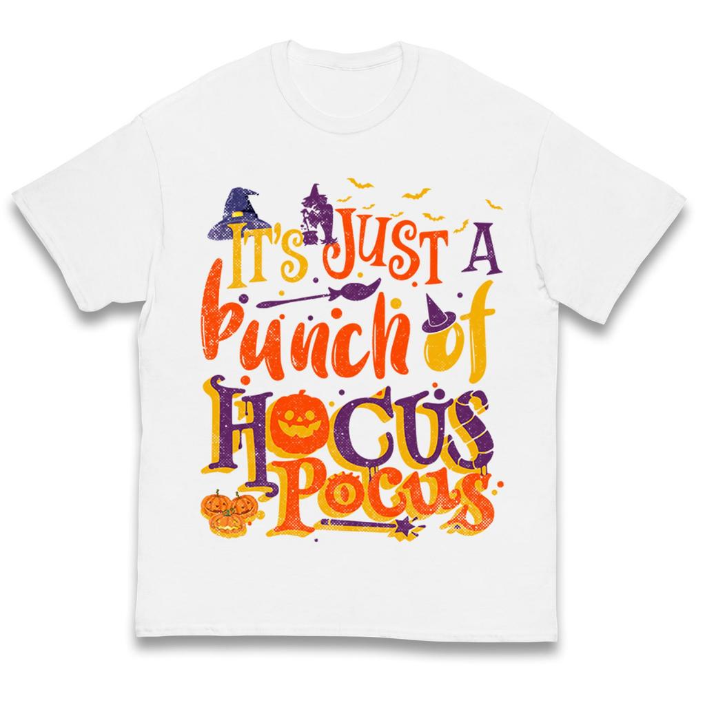 Its Just A Bunch Of Hocus Pocus Halloween Kids T Shirt