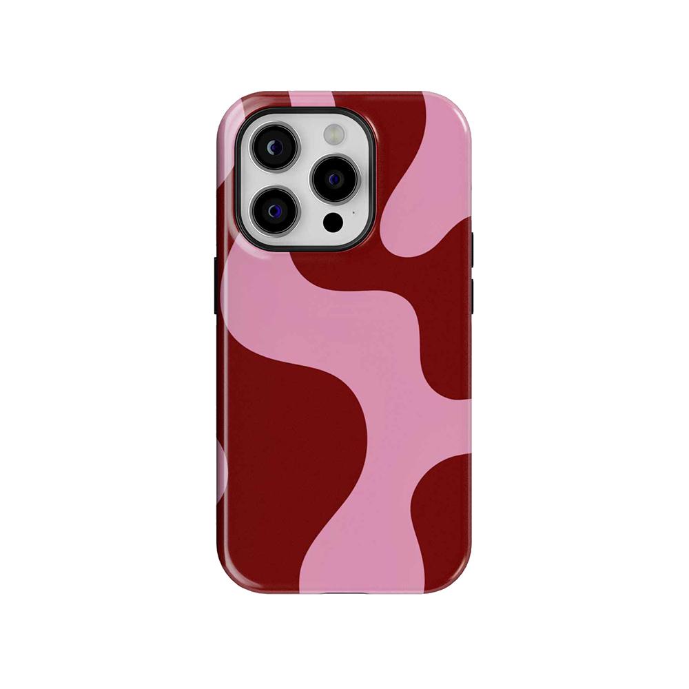 Чехол для телефона Luxury Clmj Розовый Мока Икона Поп iPhone 17 16 15 14 13 12 11 X XS XR Air Pro Max Plus Двухслойный Задний Чехол