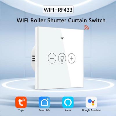 Умный WiFi Диммер Сенсорный Выключатель Tuya APP Дистанционное Управление EU/US Настенный Выключатель Света Требуется Нейтральный Провод Голосовое Управление с Alexa Google Assistant