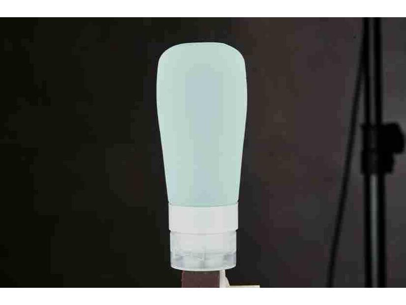 Набор силиконовых бутылочек для путешествий с защитой от протекания для шампуня и геля для душа