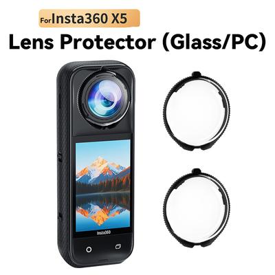 Защитные колпачки для объектива Insta360 X5, вращающиеся, с защитой от царапин, высококачественные, для Insta 360 X5, защитные аксессуары.