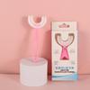 Silicone 2-12 Years Old Teeth Cleaning Brushes Kids Toothbrushes U-Shape Toothbrushes Oral Care