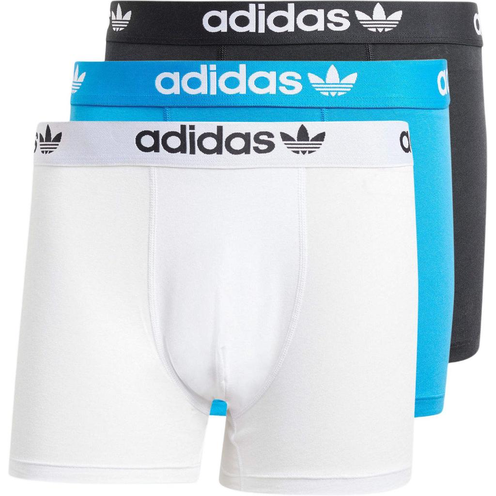 Adidas Originals Comfort Flex Simple Letter Comfortable Versatile Underwear 3-Pack Men Underwear IQ9565