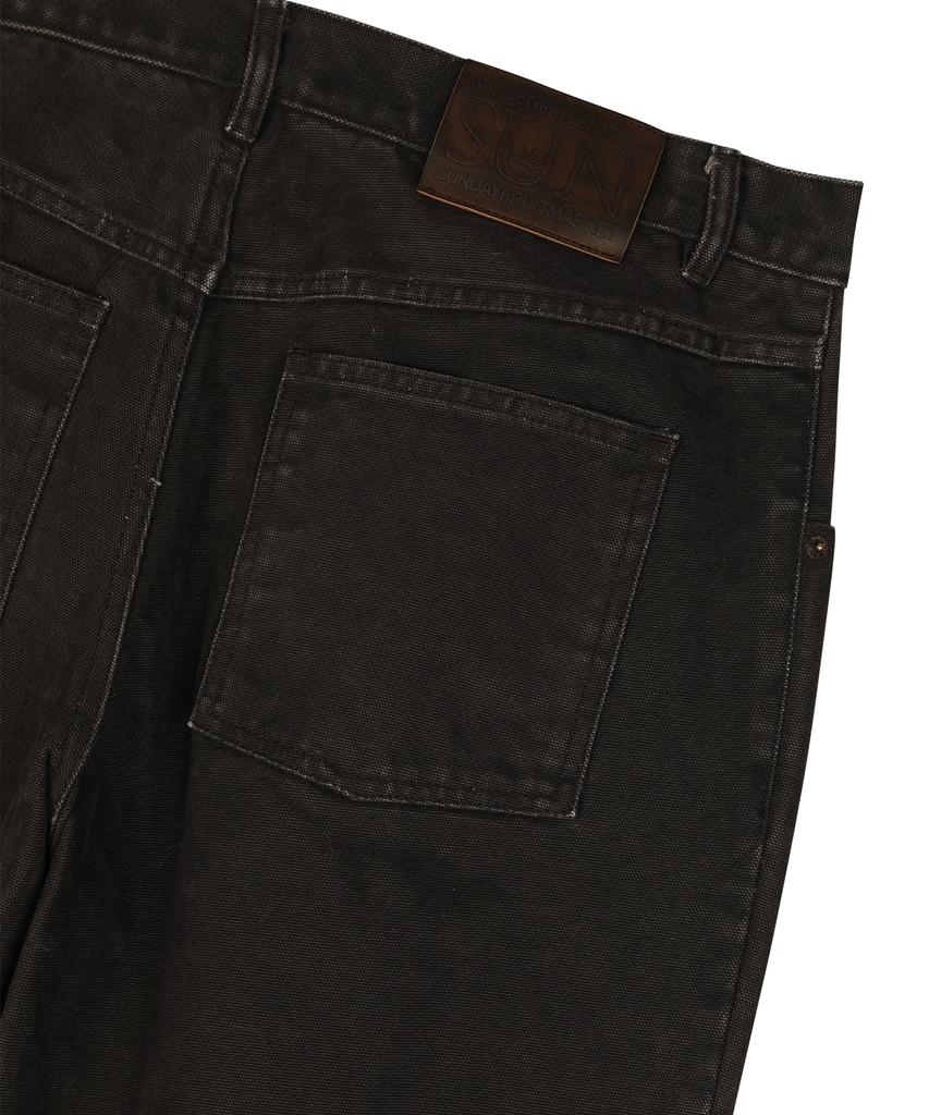 SUNDAY FRUIT MARKET Market Vintage Work Pant Charcoal