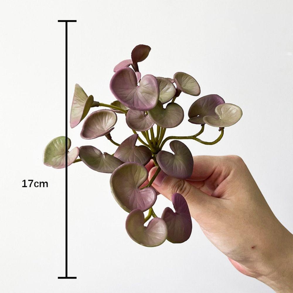 Мягкий Клей Суккуленты Листья Зеленый Симуляция Бонсай НОВОЕ Искусственное Растение Дом Офис