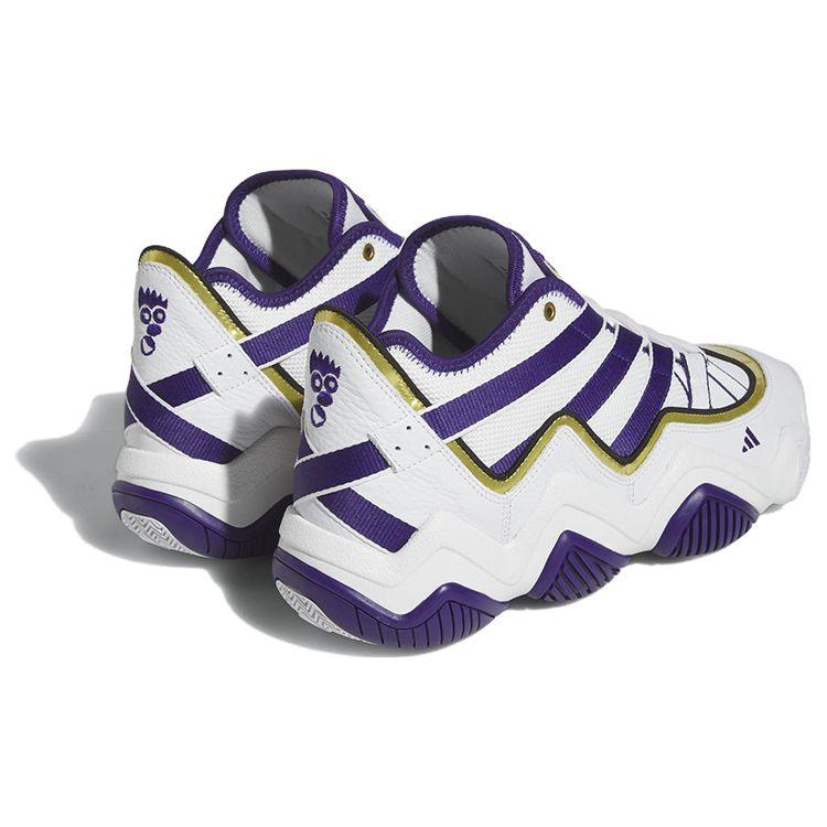 Adidas Мужские кроссовки Top Ten 2010 Lakers White Cloud-White Team-College-Purple HQ4624