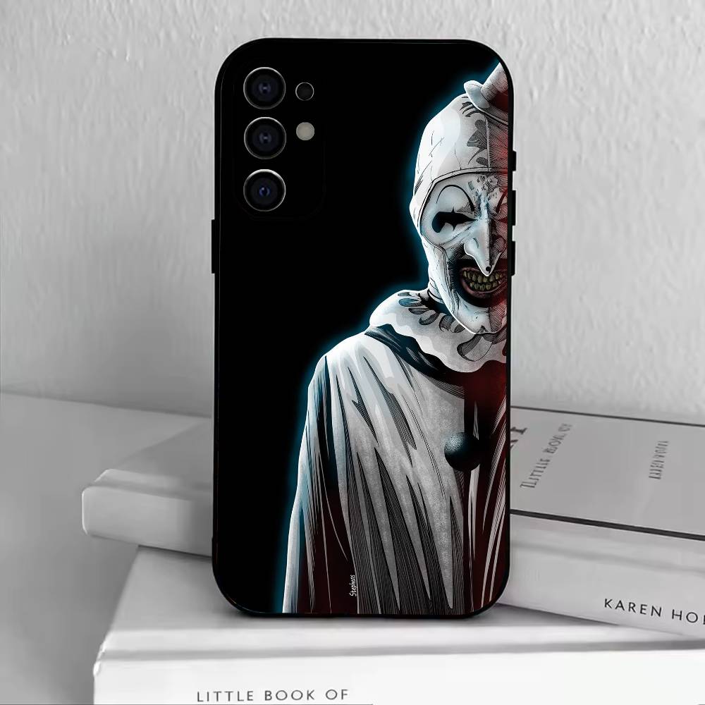 Чехол для телефона Gothic-Terrifier-Art the Clown Черный Силиконовый Мягкий Для Samsung S25,S24,S21,S22,S23,S30,Ultra,S20,Plus,Fe,Lite