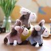 12 см милый маленький ослик кулон брелок плюшевая игрушка кукла кулон сумка украшение игрушка подвеска украшение подарок для детей