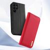 Dux Ducis Hivo Case For Samsung Galaxy S23+ Cover With Flap Wallet Stand Rfid Blocking Red