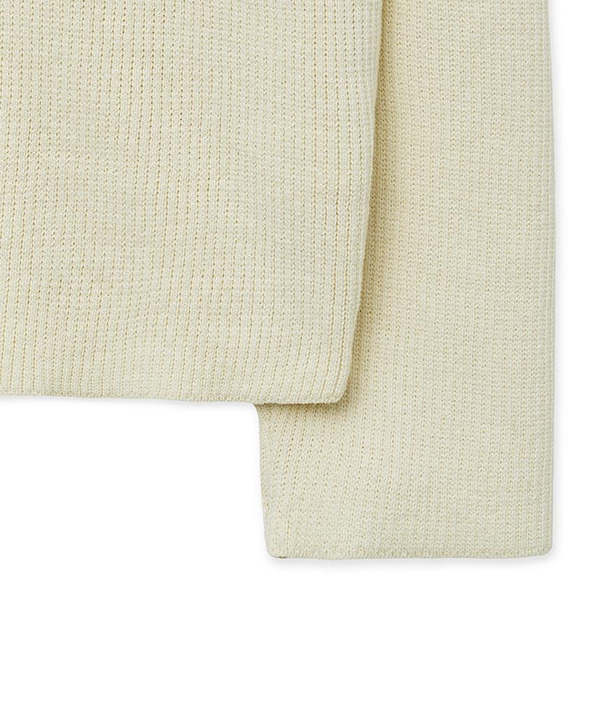NOIRER Базовый хлопковый трикотаж Lux (слоновая кость)