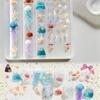 3D Ocean Series Silicone Nail Mold Diy Nail Art Decoration Jellyfish Starfish Shells Transparent Manicure Mold For Nails Crafts