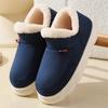 Fashion Shevalues 2024 Men Home Cotton Shoes Classic Fashion Warm Ankle Boots Fluffy Plush Padded Slippers For Man Super Soft Slippers