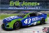 Salvinos Model Scale NASCAR 2022 Camaro ZL1 GMS Racing Erik Jones Main Sponsor Color Plastic Model Kit SJMPGC2022EJP J.R. 1/24