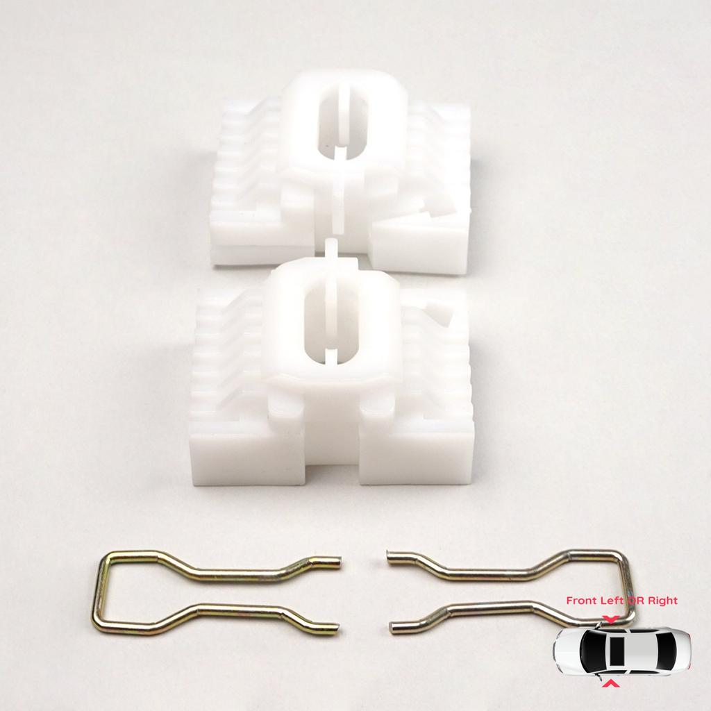 BWR746+BWR747 Window Regulator Clips Front Left or Right for Chrysler Voyager Town & Country 1996-2000 Dodge Caravan Minivan