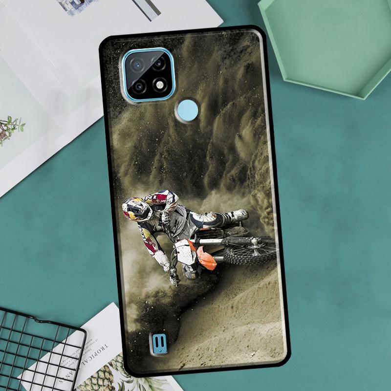 Мото кроссовый мотоцикл Спорт для OnePlus 10 Pro 9 Pro 8T 9R Nord2 чехол для Realme 9 8 Pro 8i 9i C35 GT Neo 2 3 Master