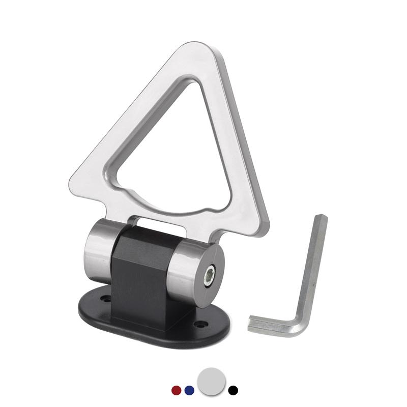 Adhesive V-Shaped Decorative Car Sticker Trailer Ring Car Modified Tow Hook Car Tow Strap Abs Tow Bar Hook Up Car Accessories