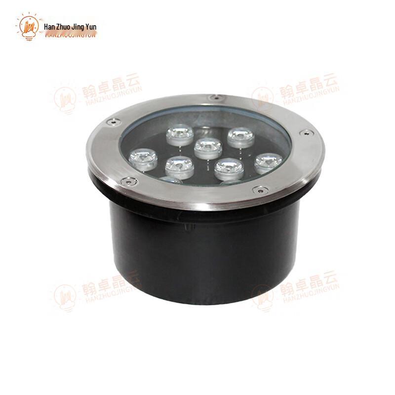 HanZhuo JingYun LED Embedded Round Ground Light, IP67 Waterproof