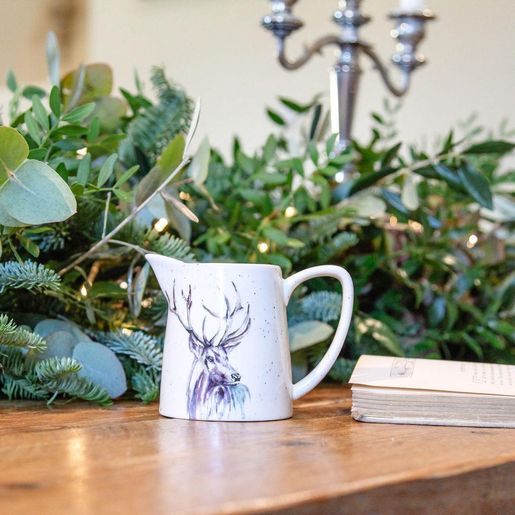Meg Hawkins Jug - Stag 12.5 x 8 x 9cms