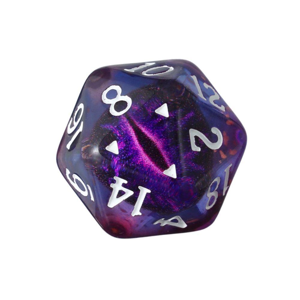 Многогранный кристалл драконий глаз игральные кости смоляные поделки домашний декор украшения игра таро игрушка для вечеринки настольные развлечения