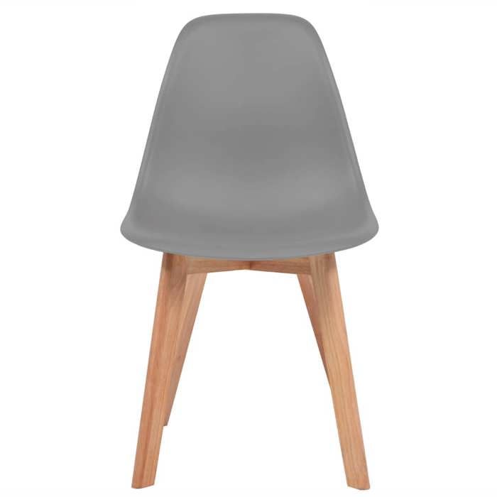 Maison Exclusive - Chaises à manger lot de 6 Gris Plastique