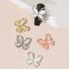 20 шт. украшения для ногтей изысканной формы потрясающий визуальный эффект красочные нежные украшения для ногтей в форме бабочки