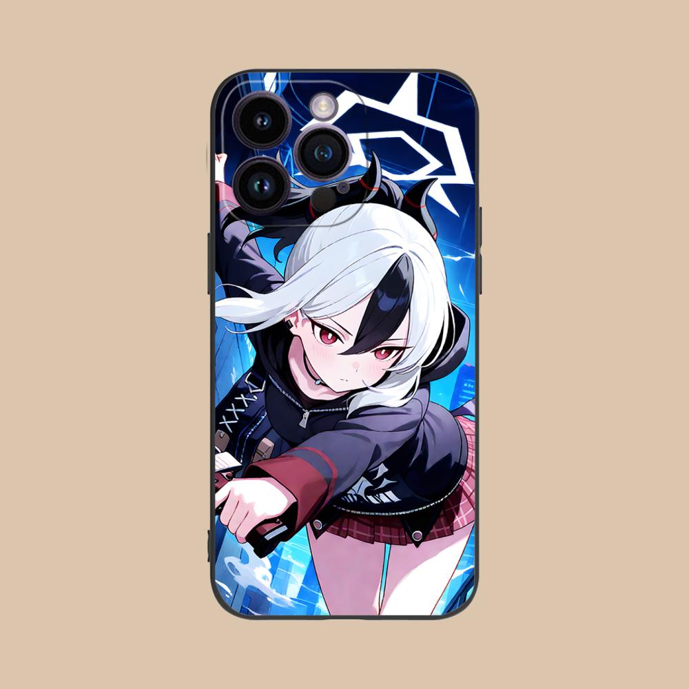 Blue Archive Kayoko Phone Case for iPhone 17 16 Shockproof Phone Cover 11 X XR XS 8 7 Air Pro Max Plus Mini Colorful Cover Cover Cellphones